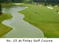 No. 15 at Finley Golf Course